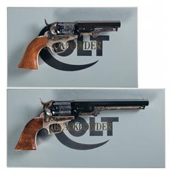 Two Colt Black Powder Series Revolvers -A) Colt Model 1849 Pocket Black Powder Signature Series Revo