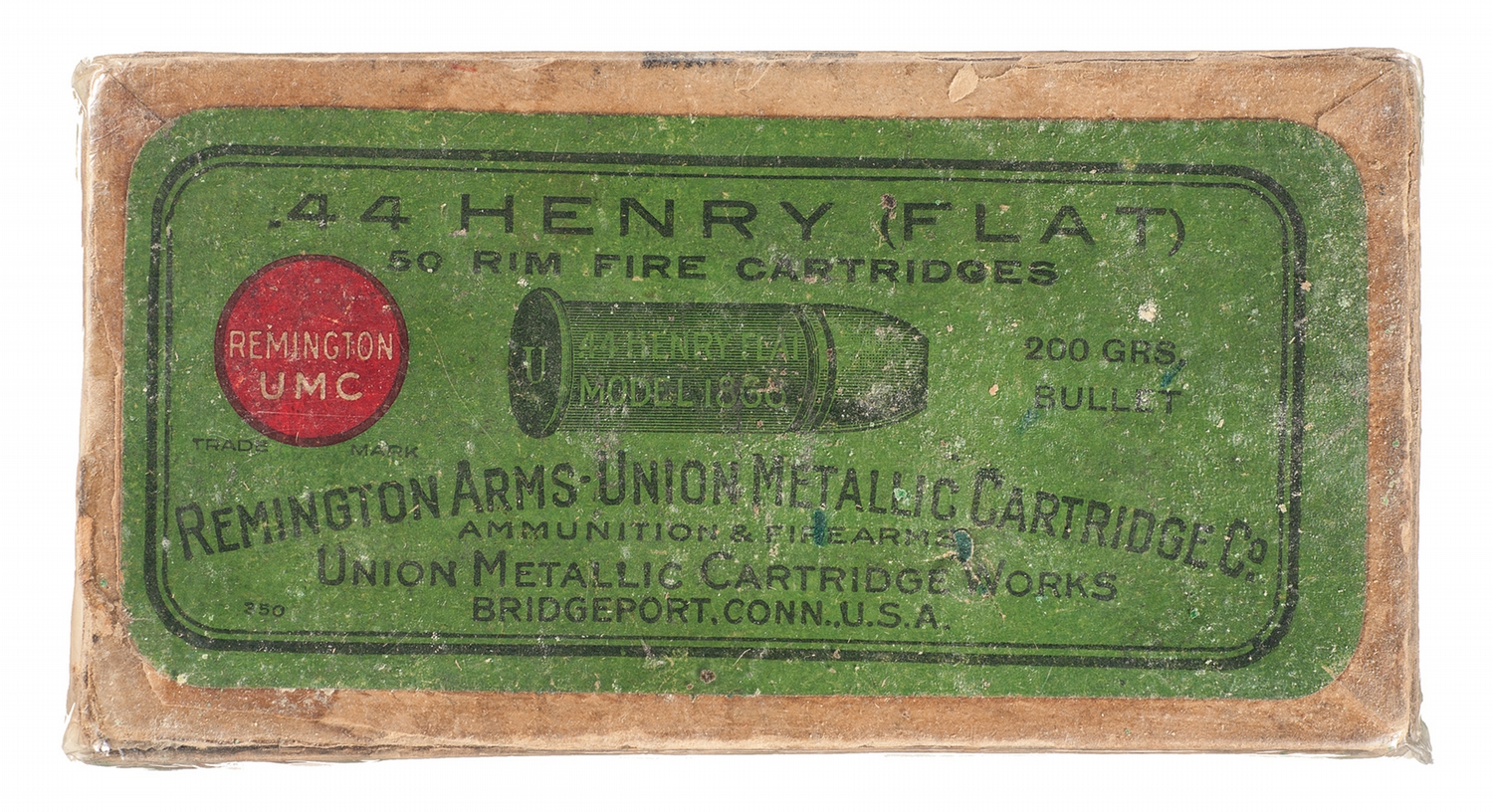 One Box of Remington Arms/ Union Metallic Cartridge 44 Henry Flat