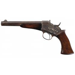 U.S. Remington Model 1871 Single Shot Rolling Block Army Pistol