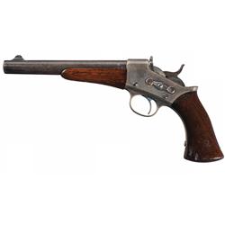 U.S. Remington Model 1871 Single Shot Rolling Block Army Pistol