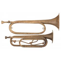 Two U.S. Infantry Bugles
