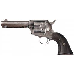 Pre-War Colt Single Action Army Revolver with Factory Letter