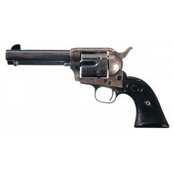 Prewar Colt Single Action Army Revolver with Factory Letter