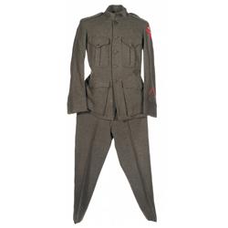 WWI United States Marine Corps 6th Regiment Uniform