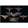 Image 1 : Six Aviation Themed Badges