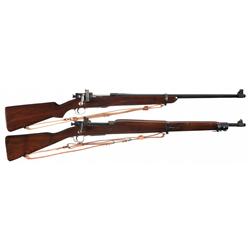 Two U.S. Bolt Action Rifles -A) U.S. Springfield M2 Bolt Action Training Rifle with Sling