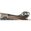 Image 8 : Exceptional Engraved Gold Inlaid Johann Fanzoj Ferlach Side Lock Over / Under Double Rifle with Scop