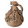 Image 2 : Extremely Rare Salt Glaze Anna Pottery Snake Jug with 8 to 7 Vote Political Statement of the Preside