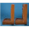 Image 2 : Fabulous Art Pottery Book Ends Marked Fillbert (Teco Pottery)