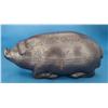Image 1 : Rare and Unique Lakenan Pottery Marked Presentation Missouri Pig Flask Incised: Black's Eye Opener D