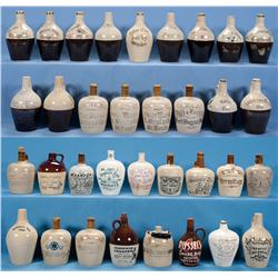 Assorted Wine and Liquor Bottles