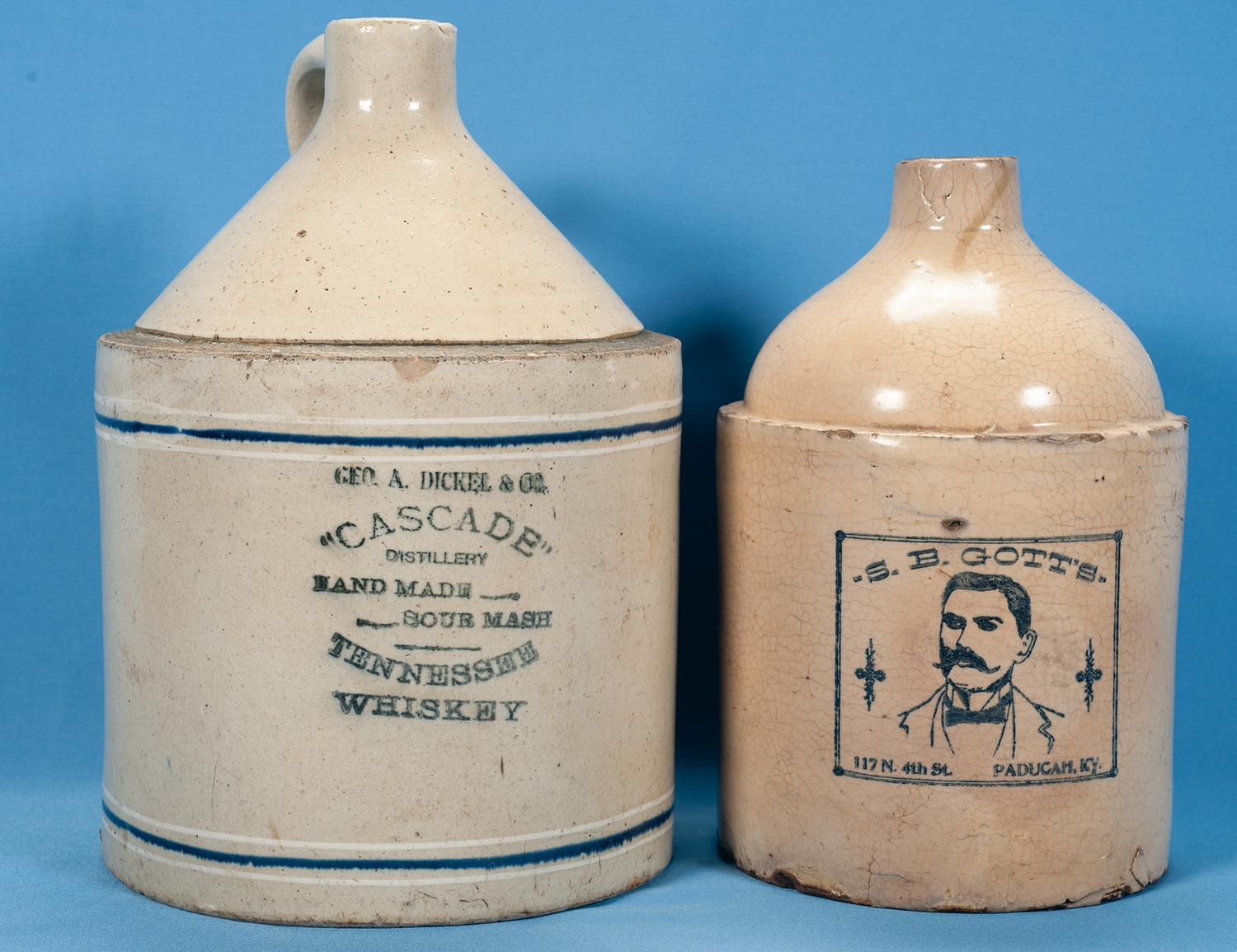 Fantastic Kentucky And Tennessee Whiskey Jugs