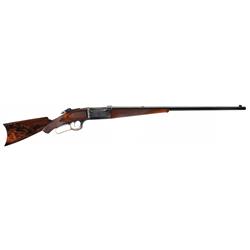 Factory "B" Grade Engraved Deluxe Savage Model 1899 Lever Action Rifle