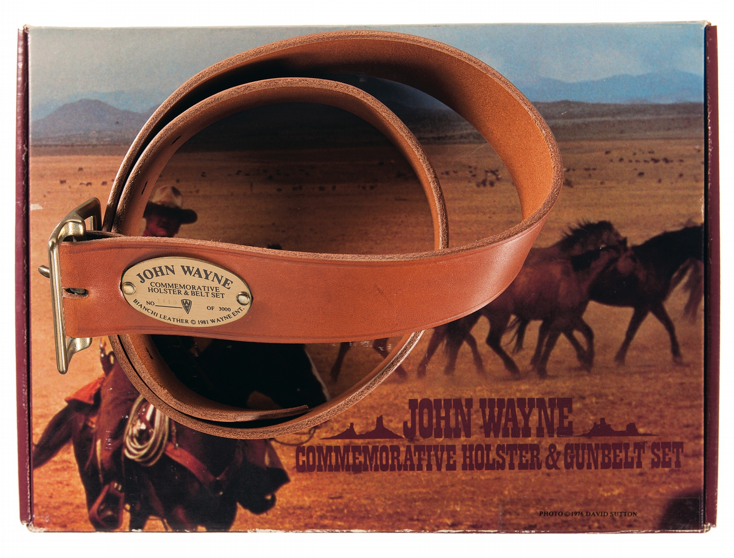 Colt New Frontier John Wayne Commemorative Revolver with Case, Holster