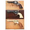 Image 1 : Three Colt Commemorative Frontier Scout Single Action Revolvers -A) Colt Appomattox Commemorative Fr
