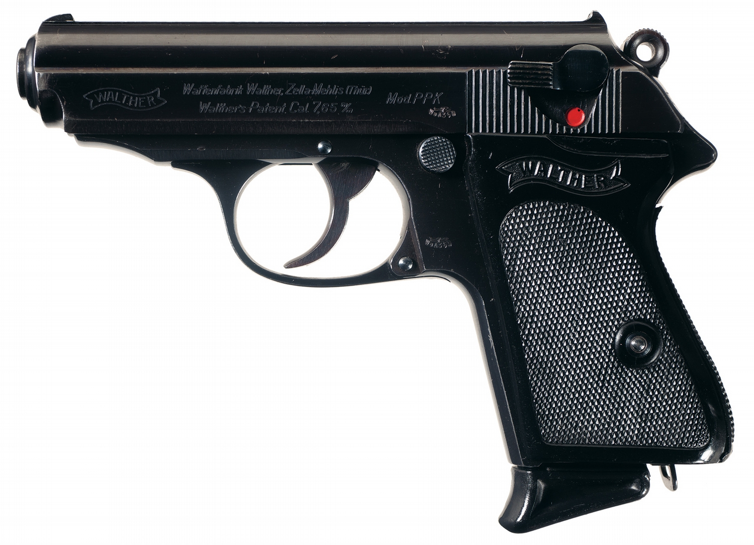 Excellent Nazi Military Proofed Walther PPK Semi-Automatic Pistol with ...