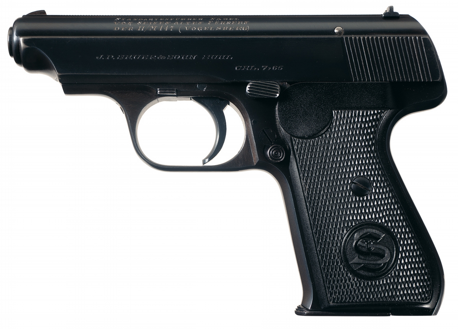 Extraordinary Presentation Sauer Model 38H Pistol, Inscribed to the ...