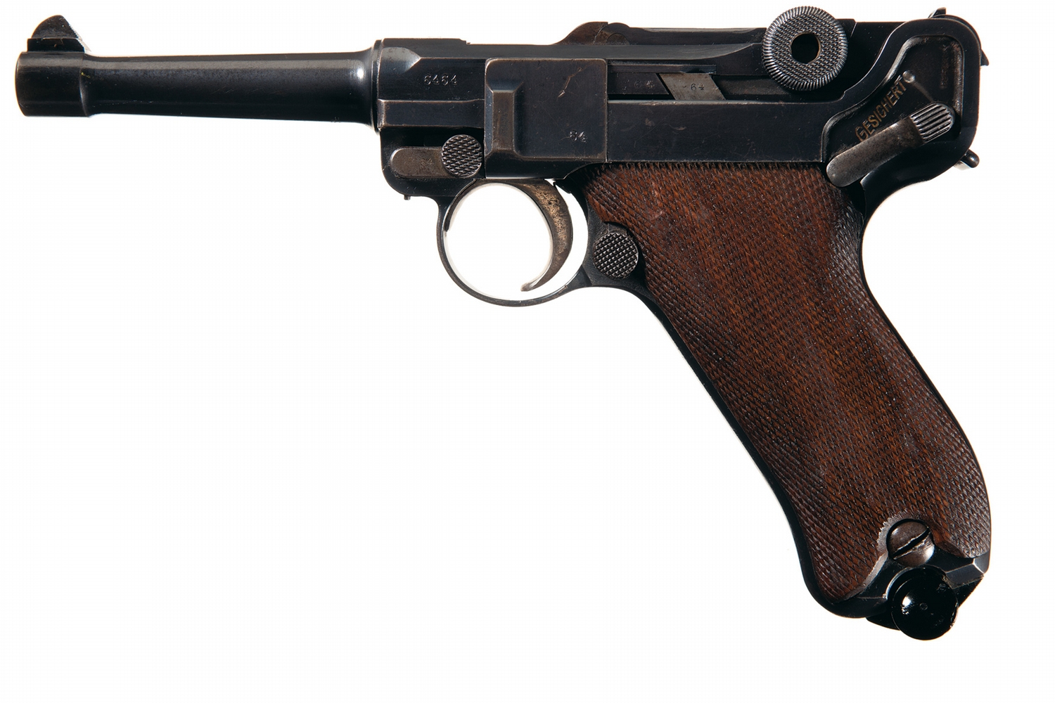 Pre-WWI Model 1908 German Luger Pistol Dated 1912