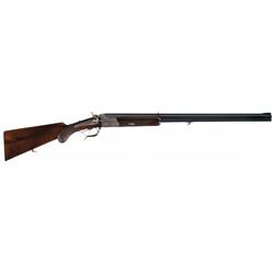 Engraved Ad Bieber Kronach, Germany Shotgun Rifle Combination Over Under Gun