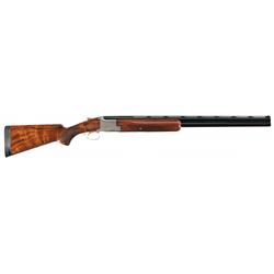 Excellent Belgian Browning Broadway Trap Pigeon Grade Superposed Shotgun