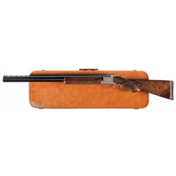 Cased Browning Superposed Pigeon Grade Superposed Shotgun