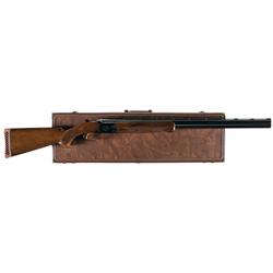 Cased Belgium Browning Lightning Broadway Trap Superposed Shotgun