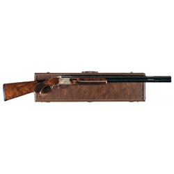Cased Browning Engraved Citori G.T.I. Gold Sporting Over/Under Shotgun