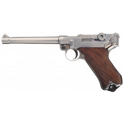 John Martz Custom Luger Pistol in 45 ACP Caliber