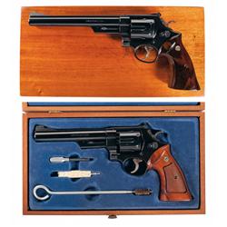 Two Cased Smith & Wesson Double Action Revolvers -A) Smith & Wesson Model 29-2 Revolver with Case