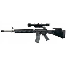 Colt AR-15A2 HBAR Sporter Semi-Automatic Rifle with Scope, Box and Six Extra Magazines