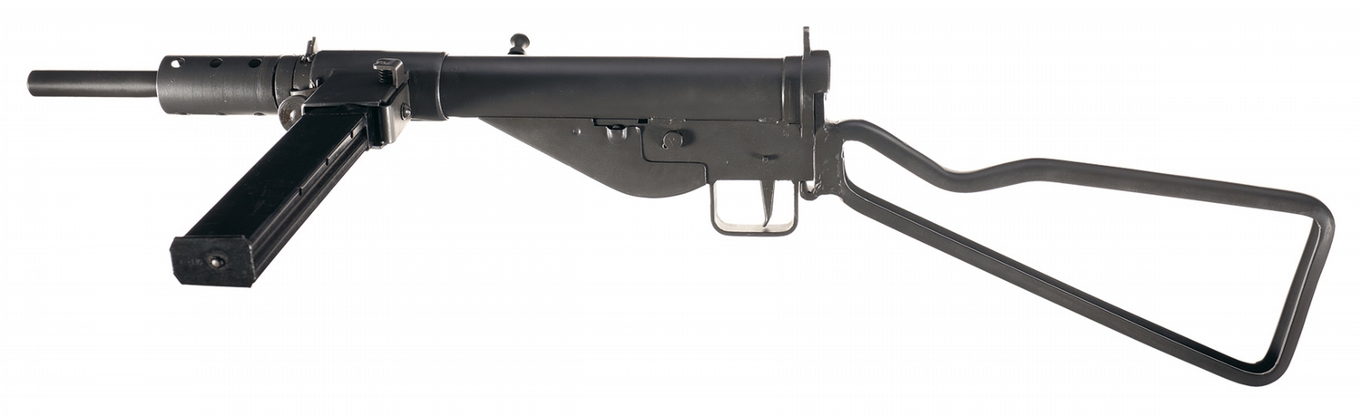 Excellent WWII British Sten Submachine Gun Assembled on a Wilson Arms ...
