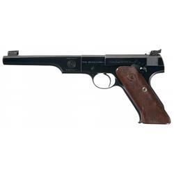 U.S. Marked Colt 1st Model Woodsman Match Target Pistol