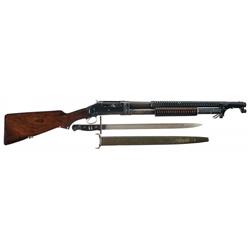 U.S. WWII Winchester Model 1897 Trench Gun with Bayonet
