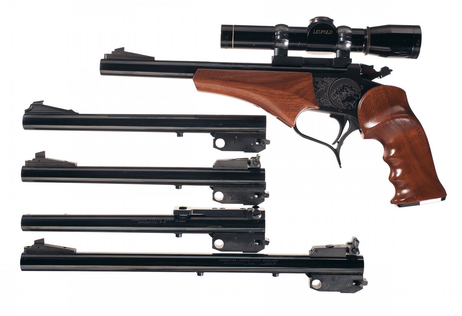 Thompson Center Arms Contender Single Shot Pistol with Case and Extra