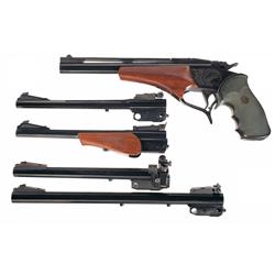 Thompson Center Arms Contender Single Shot Pistol with Case and Extra Barrels