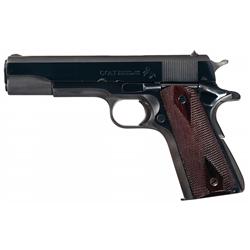 Excellent Colt Super 38 Government Model Semi-Automatic Pistol