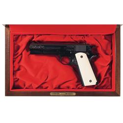 Colt Presentation Grade Model 1911 Semi-Automatic Pistol with Case and Box