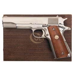 Colt Government Model Semi-Automatic Pistol with Box and Holster