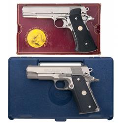Two Colt Semi-Automatic Pistols -A) Colt Delta Elite Semi-Automatic Pistol with Box