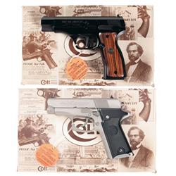 Two Cased Modern Colt Semi-Automatic Pistols -A) Colt Model 2000 All American First Edition Semi-Aut