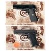 Image 1 : Two Boxed Colt Commander Semi-Automatic Pistols -A) Colt MK IV Series 80 Lightweight Commander Model