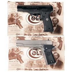 Two Boxed Colt Semi-Automatic Pistols -A) Colt Model 2000 All American Semi-Automatic Pistol with Or