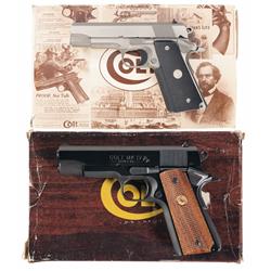 Two Boxed Colt Combat Commander Semi-Automatic Pistols -A) Colt Combat Commander Semi-Automatic Pist