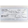 Image 1 : CHARLES MANSON SIGNED CHECK