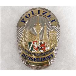 GERMAN DUSSELDORF GERMAN POLIZEI POLICE LAW BADGE