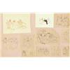 Image 1 : CARRE, Léon - 2 dessins rehaussés, s.d.; sign
