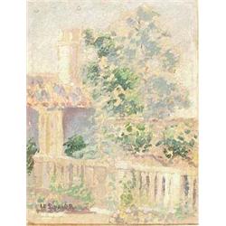 LE SIDANER, Henri - [Coin de jardin], s.d.  P