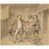 Image 1 : MADOU, Jean-Baptiste - [Trois ivrognes], 1857