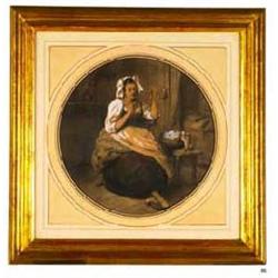 MADOU, Jean-Baptiste - [Une coquette], s.d.