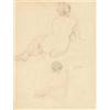 RAMAH - [Etudes de nu], s.d.  2 dessins à la